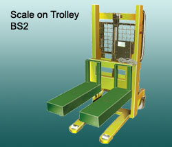Bar Scales On Trolley