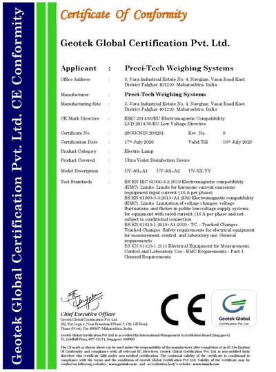 PRECI-TECH WEIGHING SYSTEMS