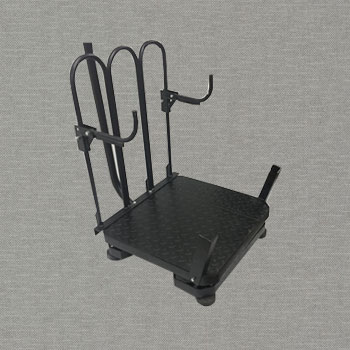 Platform with Pipe & Sheet Holding Bracket